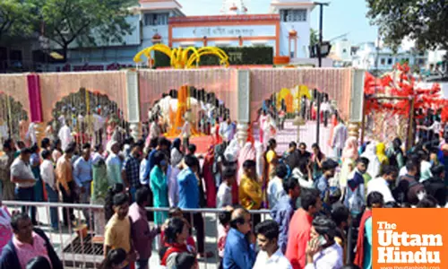 Nagpur: Devotees throng the Sai Baba Temple to offer prayers on the first day of the New Year 2025