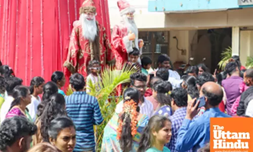Bengaluru: Devotees gather at St. Marys Basilica Church to offer prayers