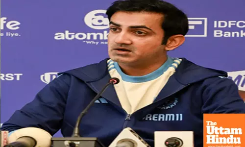 There were some honest words: Gambhir on leaked dressing room chat