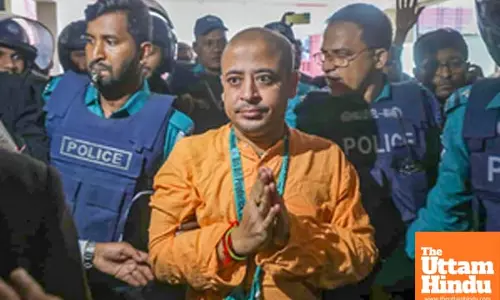 Chinmay Krishna Das faces bail hearing amid allegations of false sedition case