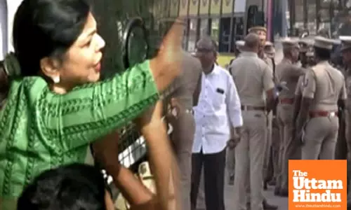 PMK leader Sowmiya Anbumani arrested during protest against Anna University sexual assault