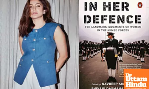 Anushka Sharma bats for book on landmark judgements on women in India’s armed forces