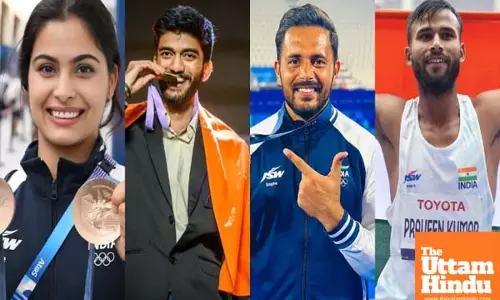 Khel Ratna awards recognize Gukesh, Manu, Harmanpreet, and Praveen for outstanding sporting contributions