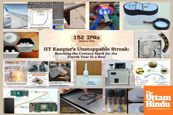 IIT Kanpur sees highest-ever filing of 152 IPRs in 2024