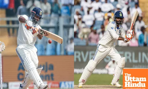 5th Test: Pant, Jadeja stay steady as India reach 107/4 at tea against Australia