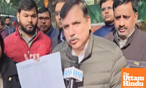 AAPs Sanjay Singh accuses BJP of voter list tampering ahead of Delhi Assembly polls