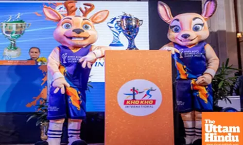 KKFI unveils trophy, mascots for inaugural Kho Kho World Cup