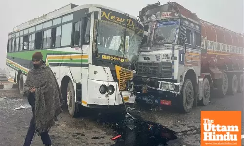 Deadly Crash in Bathinda: Bus and Truck Collide, Dozens Injured