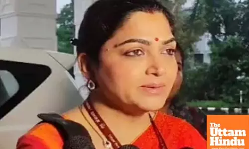 DMK-led TN govt is dictatorial, not democratic: Khushbu Sundar
