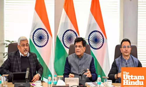 New Delhi: Union Minister Piyush Goyal chairs a strategic meeting