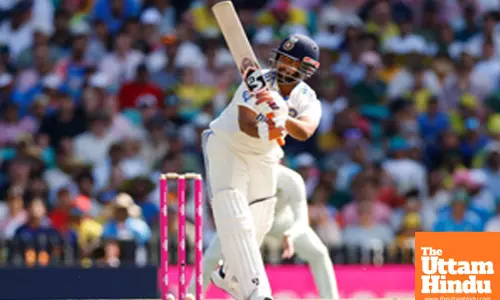 Pant slams fastest Test fifty on Australian soil by a visiting batter