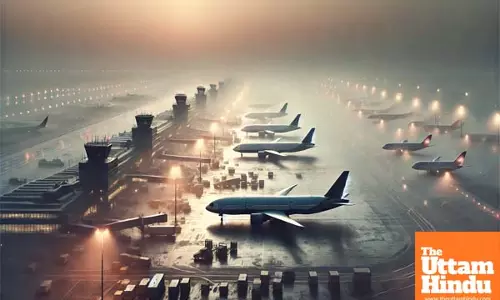Fog Disrupts Travel: 6 Flights Canceled, Over 110 Delayed at Delhi Airport; 80 Trains Delayed by Hours