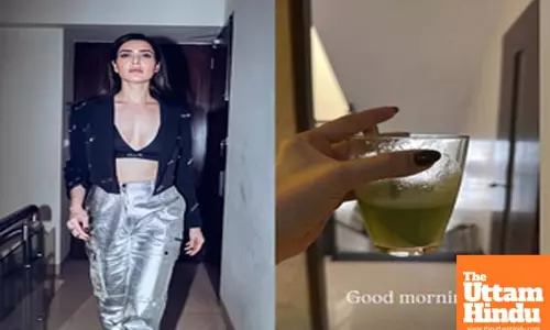 Here’s how Karishma Tanna starts her Sunday morning