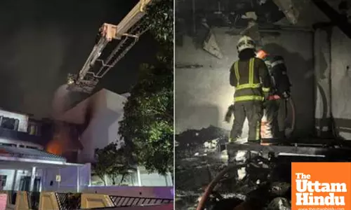 35 evacuated after fire breaks out in Singapore