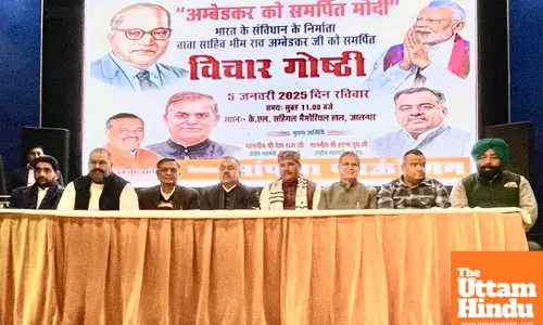 BJP forever committed to Dr Ambedkar from Panchteerath Development to designating Nov 26 as National Constitution Day, Tarun Chugh