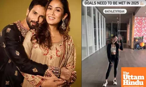 Shahid Kapoor’s wife Mira Rajput reveals goals she aims to achieve in 2025