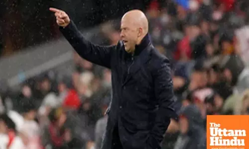 It feels for us as two points dropped, says Slot on Liverpools draw with Man Utd