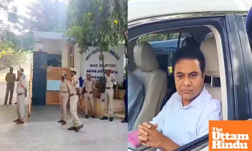 Formula-E race case: KTR returns from ACB office after lawyer not allowed