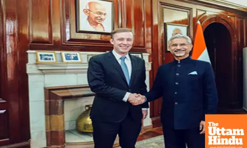 New Delhi: External Affairs Minister S. Jaishankar meets National Security Advisor of the US Jake Sullivan