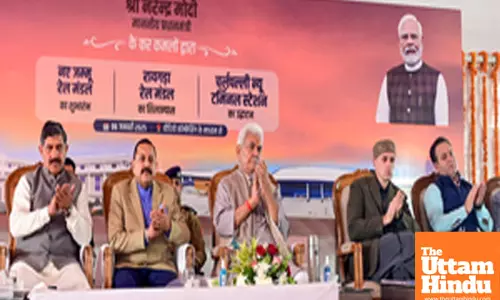 Jammu: Inauguration of the new railway division