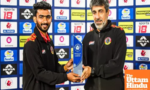 ISL 2024-25: East Bengal midfielder P.V. Vishnu named Emerging Player of the Month
