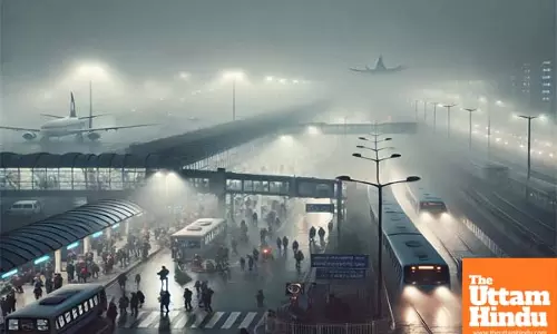 Delhi engulfed in dense fog; flights, trains experience continued delays