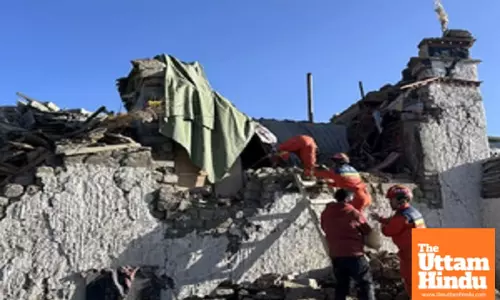 Nepal-Tibet earthquake claims 95 lives, 130 injured