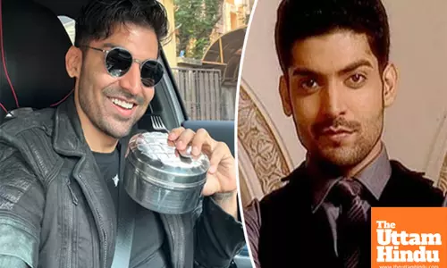 Gurmeet takes a step towards healthier lifestyle with steel tiffin boxes