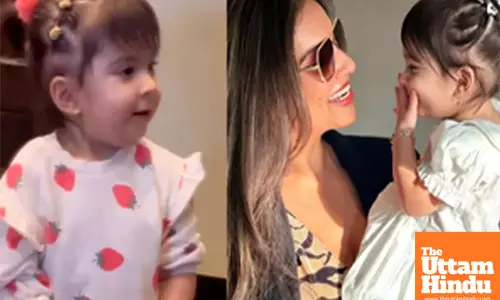 Bipasha Basu’s daughter ‘raps’ for ‘mamma’ on her birthday