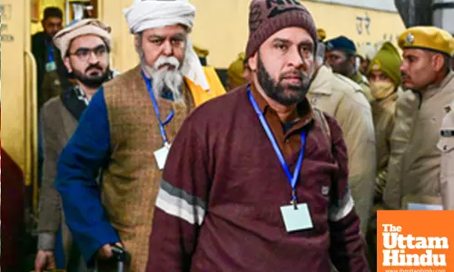 Ajmer: A delegation of 89 Pakistani pilgrims arrives in Ajmer