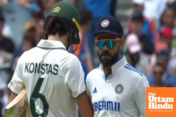 Told Kohli, I idolise him: Konstas reveals chat with India star after shoulder-bump incident Told Kohli, I idolise him: Konstas reveals chat with India star after shoulder-bump incident