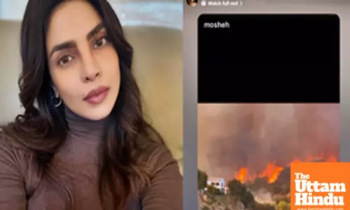 Priyanka Chopra REACTS to Palisades Fire in LA