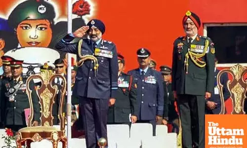 IAF chief attends NCC at Republic Day Camp 2025