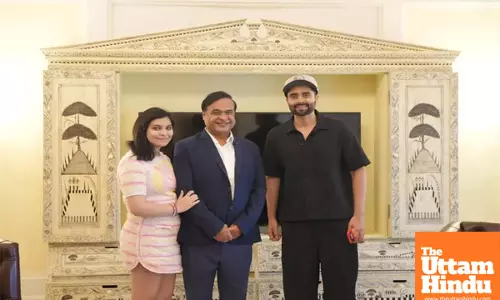 Jackky Bhagnani meets Assam CM Himanta Biswa Sarma