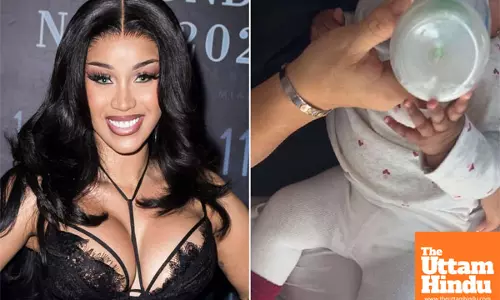 Cardi B shares video marking daughters 4-month birthday