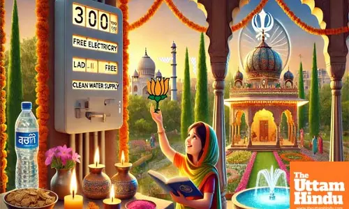 BJP Woos Delhi with Free Electricity, Women’s Schemes, and Support for Religious Sites