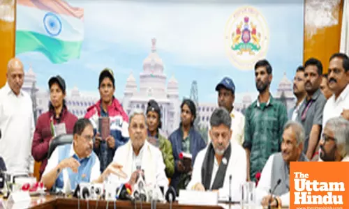 Bengaluru: Naxalites surrendered in the presence of Karnataka CM Siddaramaiah