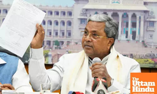 Bengaluru: Karnataka CM Siddaramaiah addresses a press conference