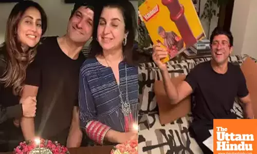 Farah Khan gifts ‘little brother’ Farhan Akhtar ‘a piece of childhood’