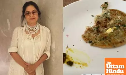 Neena Gupta’s ‘good morning’ includes onion paratha with lots of butter