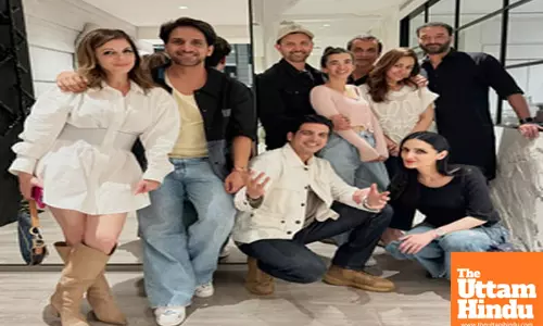 Hrithik Roshan celebrates 51st b’day with ex-wife Sussanne Khan, ladylove Saba