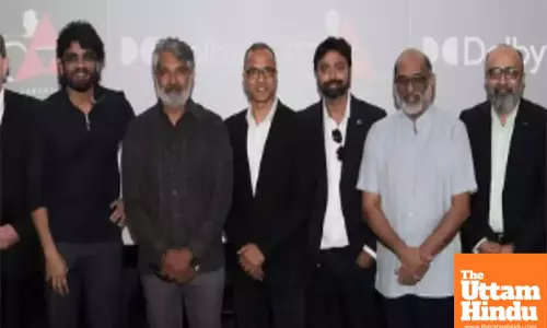 SS Rajamouli unveils India’s first Dolby certified postproduction facility at Nagarjuna’s Annapurna Studios