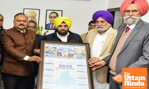 Punjab Power Minister Harbhajan Singh ETO Unveils 2025 Calendars of PSPCL and PSTCL