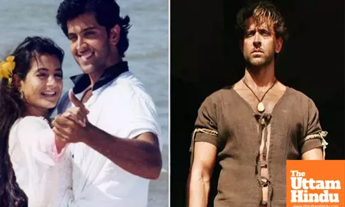 Ameesha Patel wishes Hrithik Roshan with a blast from the past