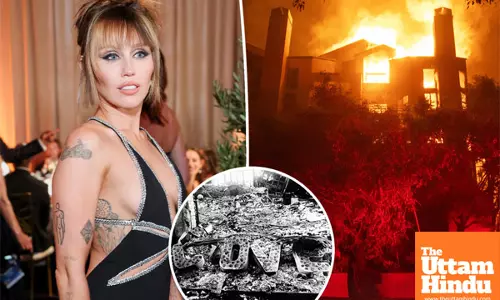 Miley Cyrus on LA wildfires: Soul aches for those experiencing this devastation firsthand