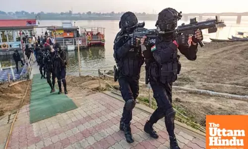 Mahakumbh 2025 Begins: High-Tech Security with AI Cameras, Underwater Drones and NSG Commandos