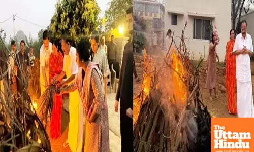 Telugu states begin Sankranti celebrations with Bhogi