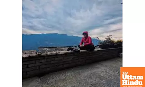 Manisha Koirala goes on a hiking trail, visits museum