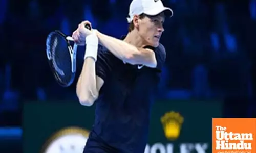 Aus Open: Sinner survives early test to begin title defense