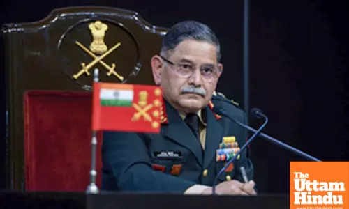 New Delhi: Army Chief General Upendra Dwivedi addresses the annual press conference